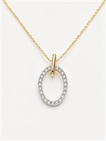 Collana Donna in Oro giallo Zircone Vidali Gioielli COOR-28-34